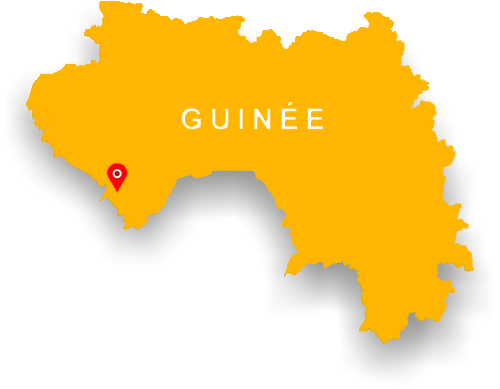 Guinea Map