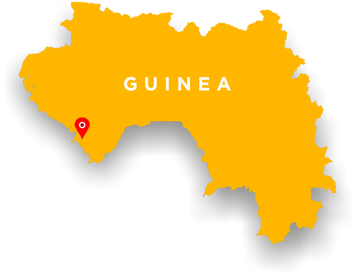 Guinea Map